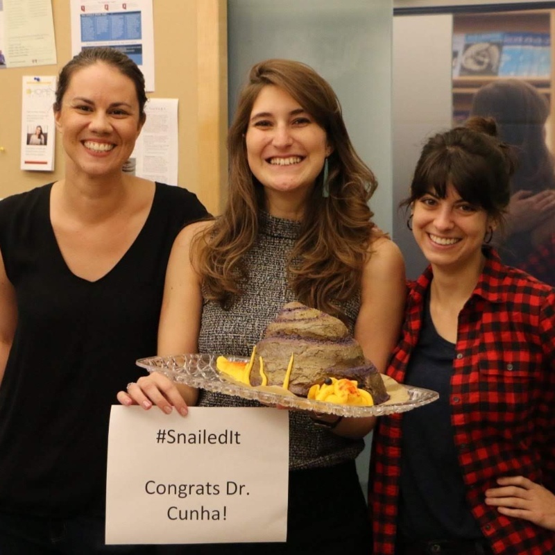 Snail cake by Caitlin Baker and Vanessa Knutson
