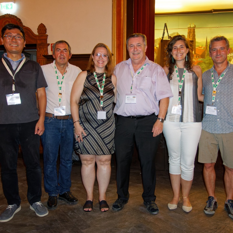 Council of Unitas Malacologica (Yasunori Kano, Bernhard Ruthensteiner, Lenita Tallarico, Gerhard Haszprunar, me, Gonzalo Giribet)