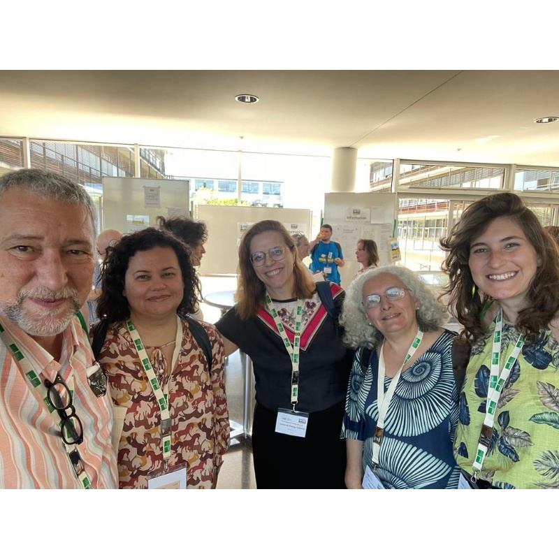 Brazilian representation in Munich (Jesus Troncoso, Sthefane, Lenita Tallarico, Sonia Barbosa, me)